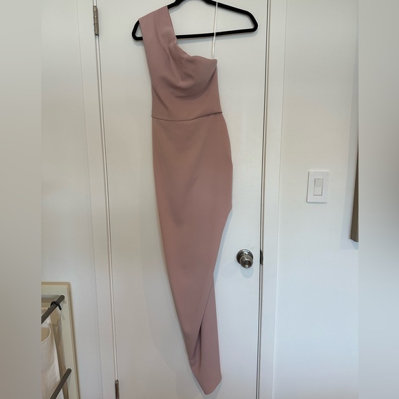 Nicole Bakti One Shoulder Gown - Picture 3 of 4